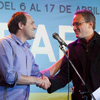16/04 Entrega de Premios a los ganadores La Trastienda- Roger Alan Koza y Alain Maudet