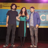 16/04 Entrega de Premios a los ganadores La Trastienda-  Ivan Fund, Nadina Goldwaser y Eduardo Crespo
