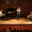 17/10/08 Tercera jornada Buenos Aires Jazz.08 Klein, Norris, Giunta Solopianos inusuales / Biblioteca Nacional - Foto: gentileza Ministerio de Cultura, Gobierno de la Ciudad